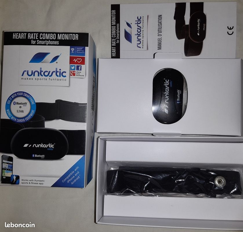 Bluetooth Runtastic Ceinture Cardio Runtastic Heart Rate Combo