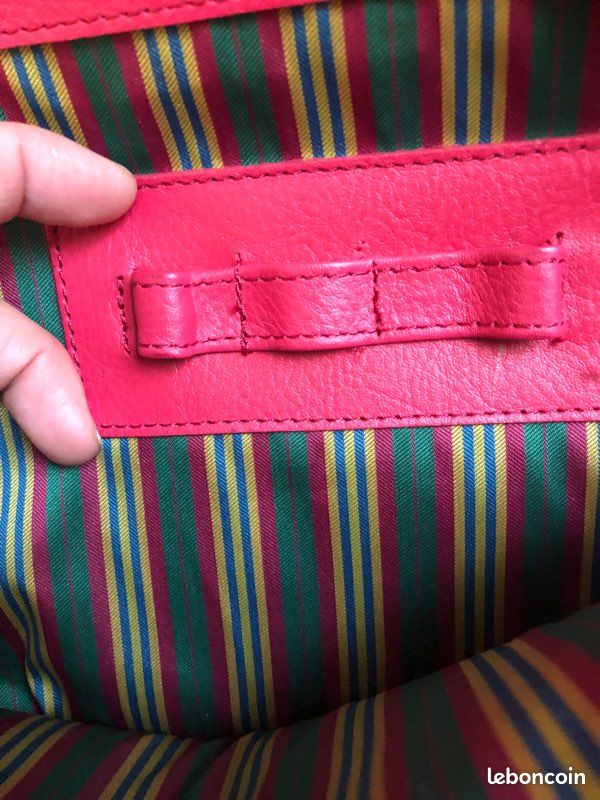 Sac en cuir Kenzo vintage (image 4)