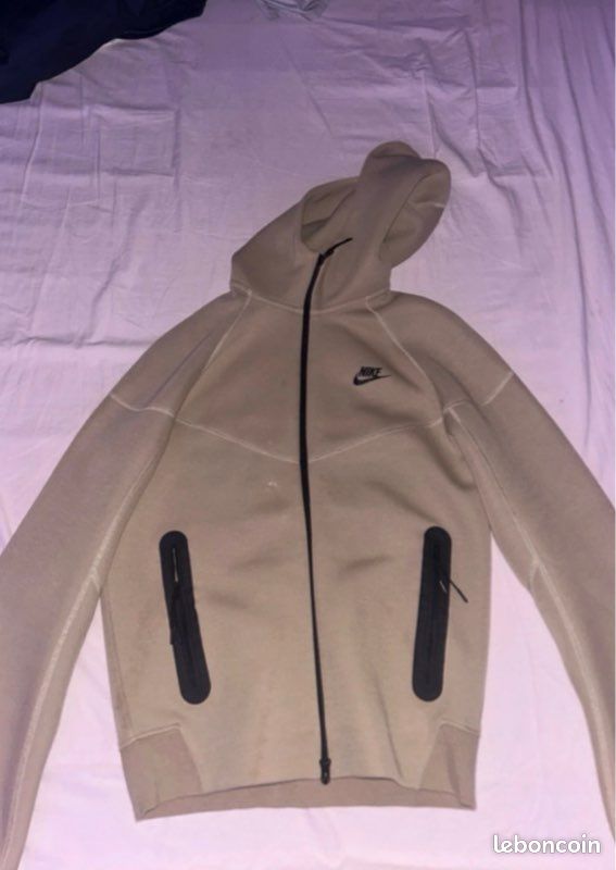Gilet nike tech beige Vêtements