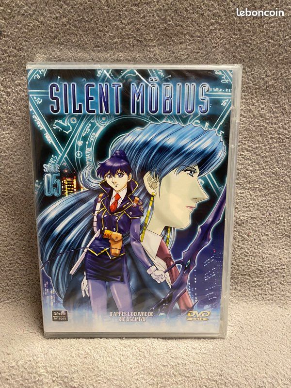 Manga Silence mobius 1–3-4-5 dvd neuf soublister (image 3)