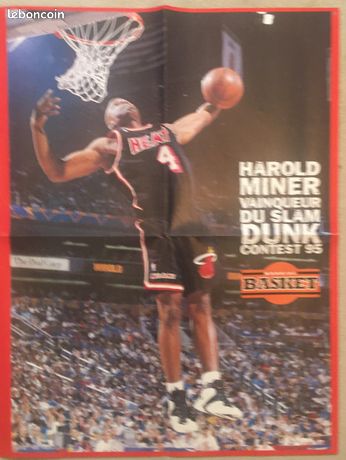 Rare Poster / Magazine Mondial Basket 1994 - Année Malone - Livraison Offerte