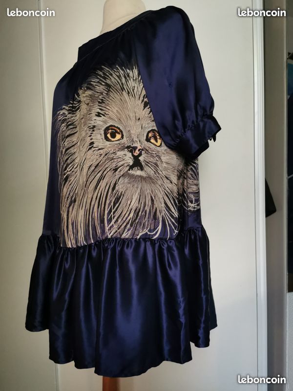 Robe Mini En Soie Noire Manoush – Taille 36 – Sans Manches, Fermeture éclair – Neuf Sans étiquettes