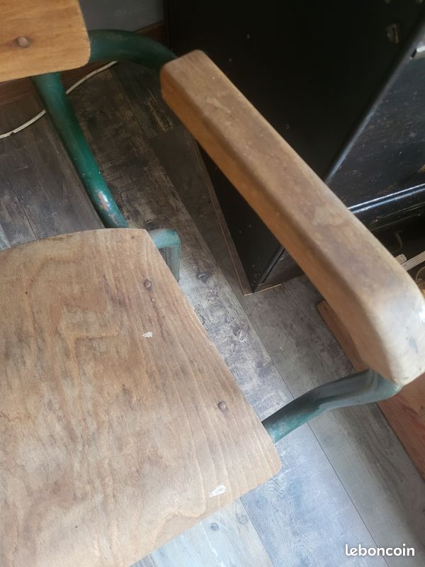 Magnifique fauteuil maître d'école année 50 (image 7)