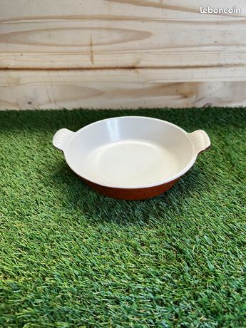 Grande Bassine à Confiture Le Creuset Vintage - Fonte émaillée Marron 35 Cm