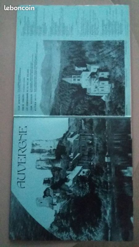 Vinyle 33 tours chansons d'Auvergne (image 2)