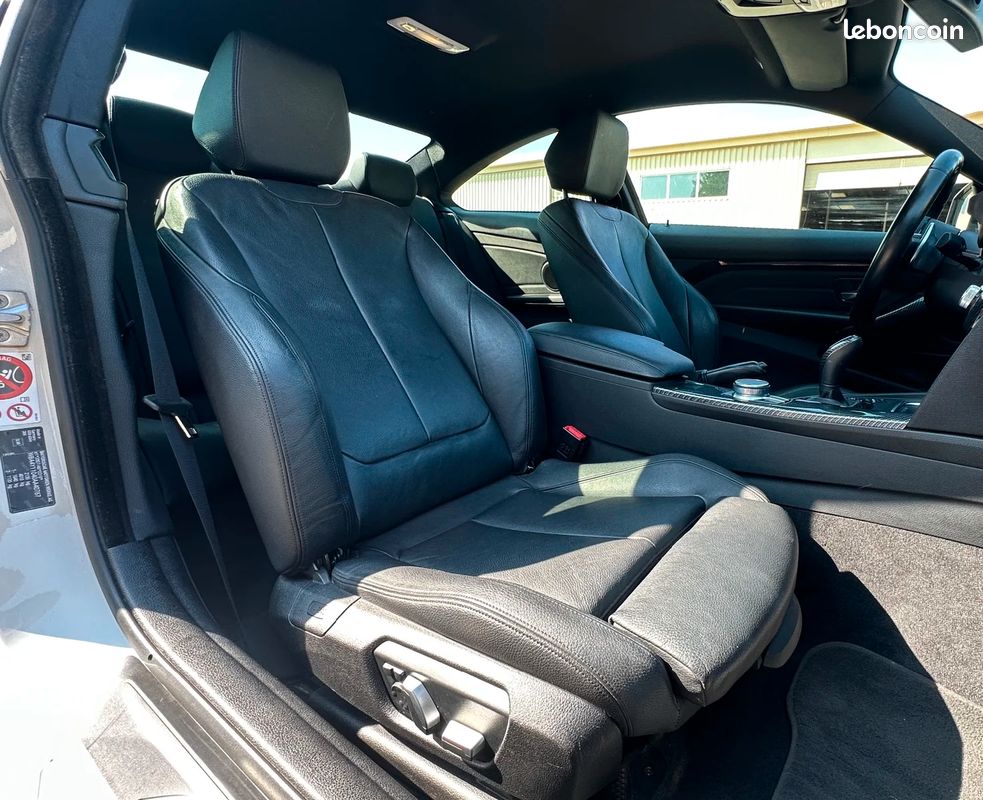 BMW SERIE 4 COUPE F32 LCI 430d xDrive 258 ch BVA8 M Sport / STAGE 1 / FEUX ET LIGNE TYPE M4 (image 10)