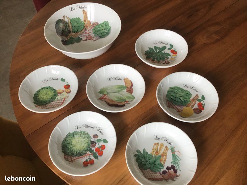 Saladier plus assiettes (image 1)