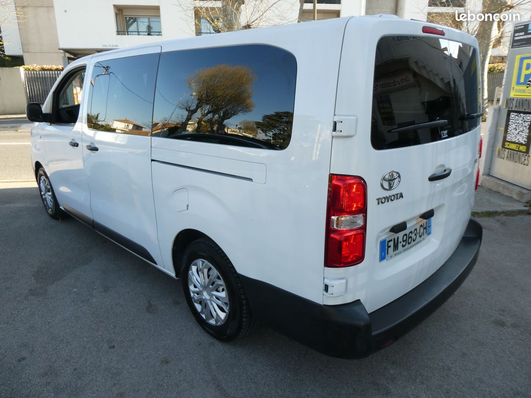 Toyota proace combi long 1,5 d-4d 16 v 120 cv dynamic 9 places gps tva recuperable 1 er main (image 5)