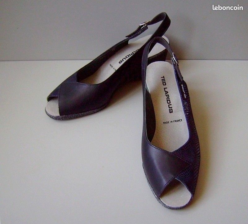 Vintage Ted Lapidus 🗼 Sandales Taille 38 (image 2)