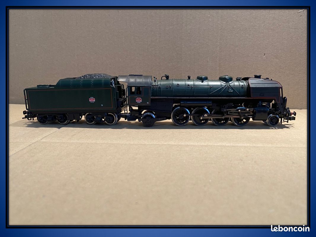 Locomotive Vapeur Jouef HO 141 R 416, Dépôt Reims, Boîte D'origine, Réf 8274, SNCF