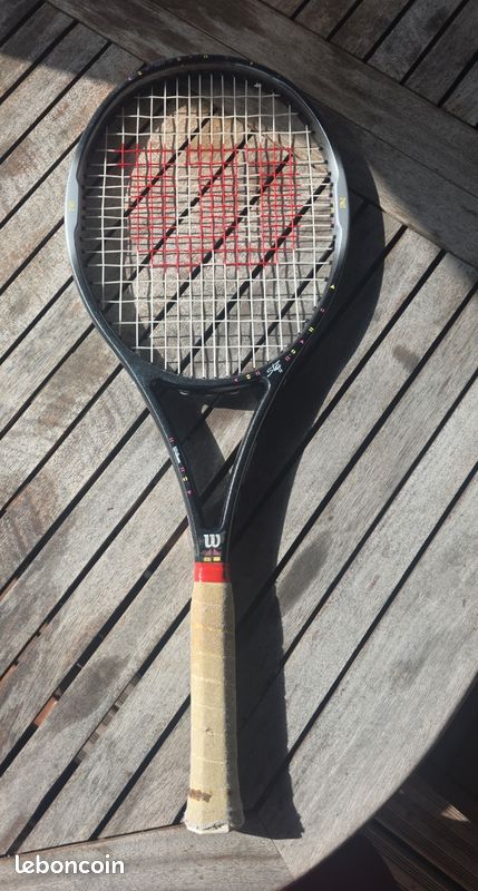 Raquette De Tennis Vintage Wilson Match Point – Avec Housse, Fabriquée Aux USA