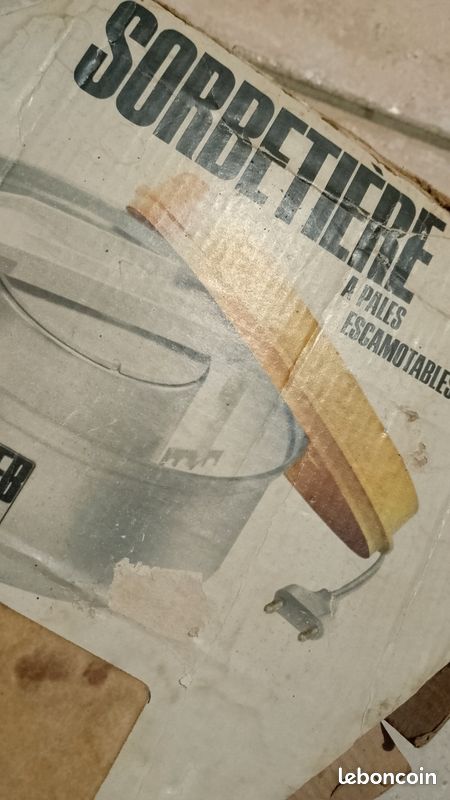 Sorbetière vintage fonctionnel (image 4)