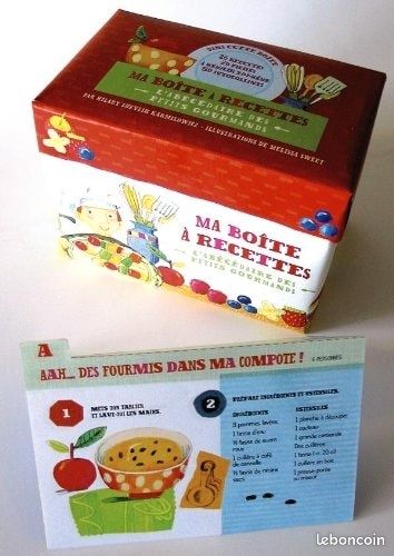 Ma boîte à recettes L'abécédaire des petits gourmands (image 1)