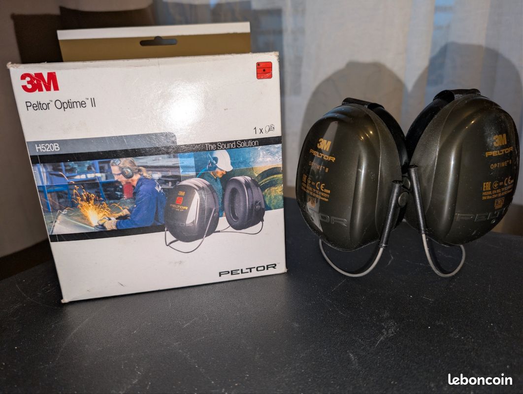 Casque Antibruit 3M Peltor Optime 2 Neuf (image 1)