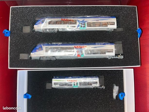 LS MODELS 10074 HO - Autorail 3 éléments Basse Normandie Ep V SNCF 76633 Ls Models Fr Id24967
