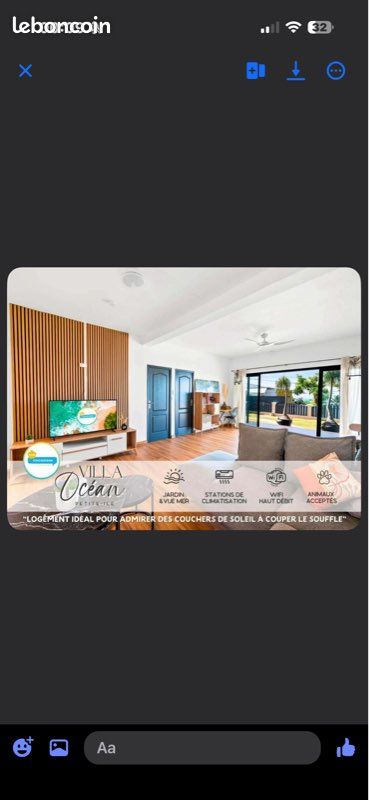 Maison 4 pièces 110 m² · à Petite-Île · 110 m² · 1 600 €
