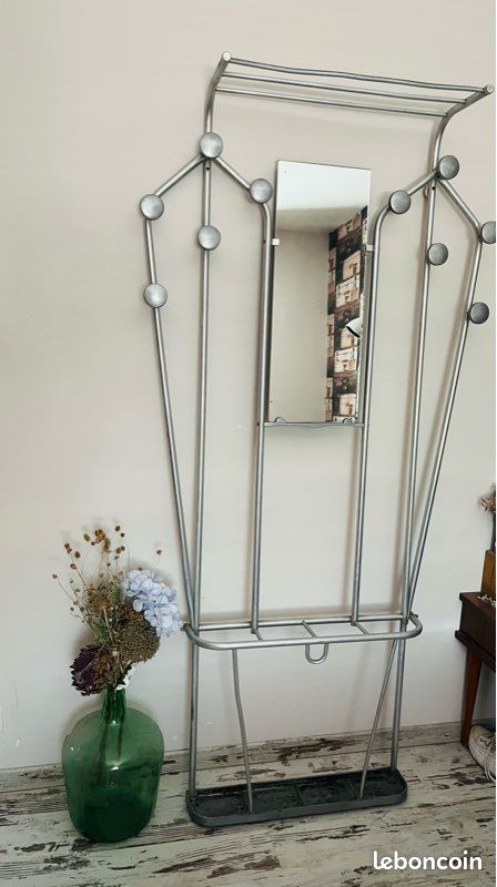 🌸 Ancien Porte Manteau Année 50 (image 5)