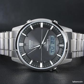 [Neuf] Montre Casio Lineage Solaire Radiopilotée Saphir Neuve - Waveceptor M170D LCW-M170D-1AER (image 7)