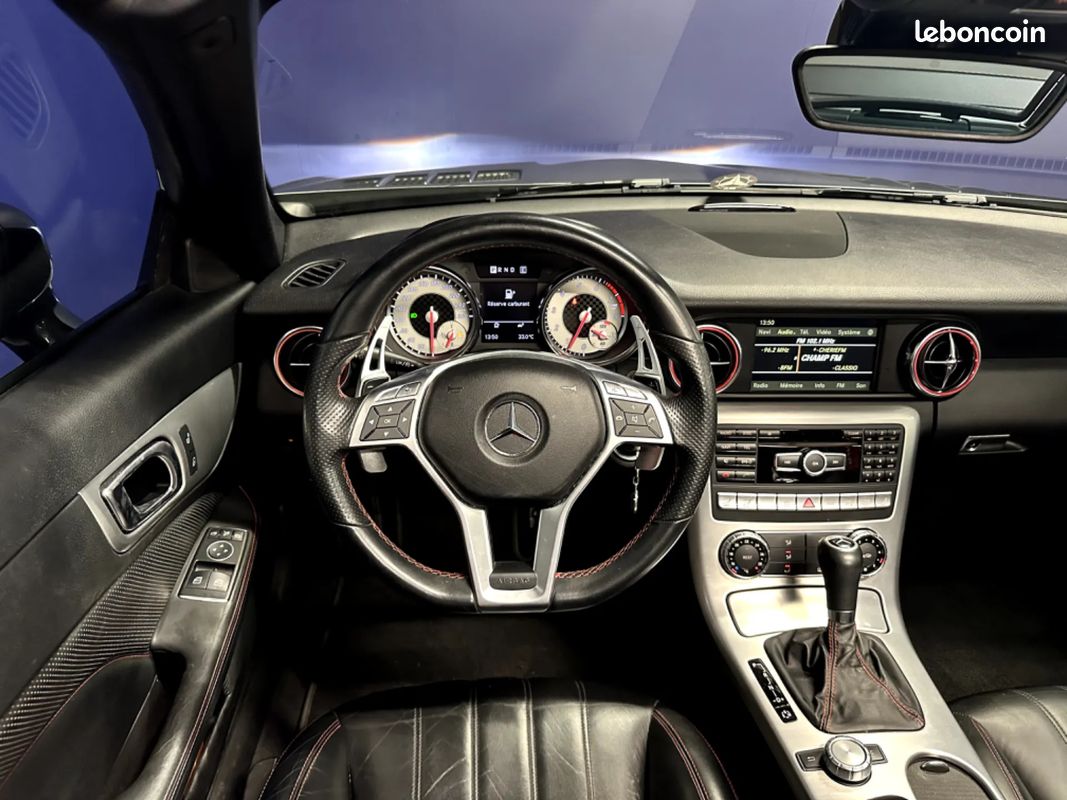 MERCEDES-BENZ Classe SLK 1.8 204ch AMG Line - Sièges chauffants et ventilés - Caméra de recul - Suivi Complet (image 22)
