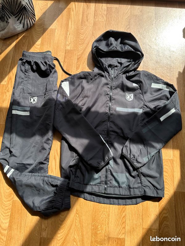 Et Noir Survette Foot Korner Kk Calcio Footkorner Survetement Kk