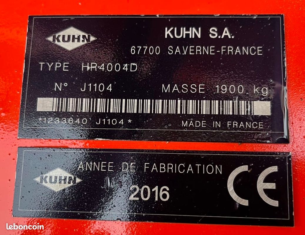Kuhn VENTA LC4000 + Kuhn HR4004D (image 8)