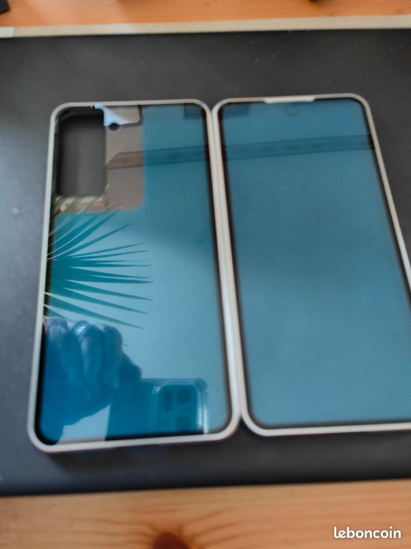 Coque totale magnétique pour smartphone Samsung Galaxy ,S21 FE 5G (image 2)