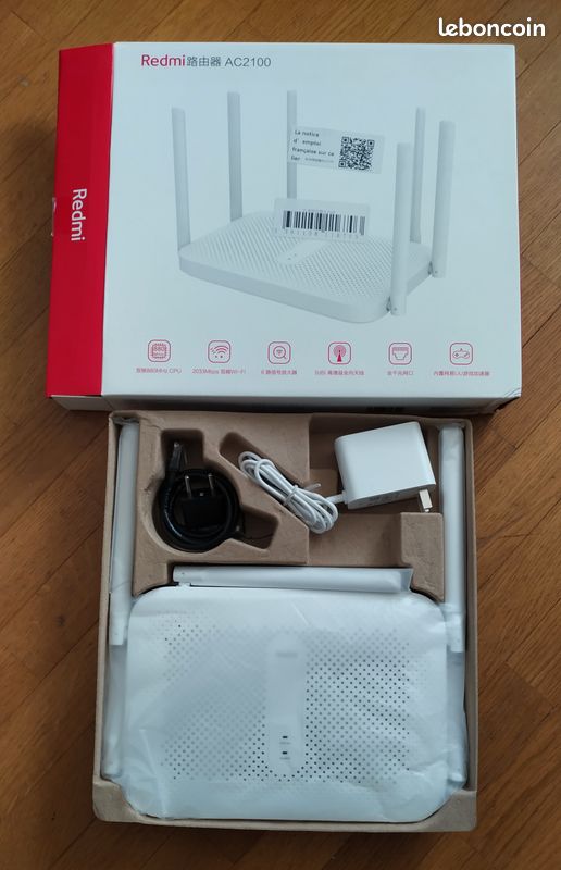 Routeur Wifi Xiaomi Redmi AC 2100 sous OpenWRT NEUF (image 2)