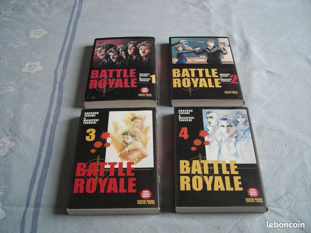 Manga BATTLE ROYALE (image 2)