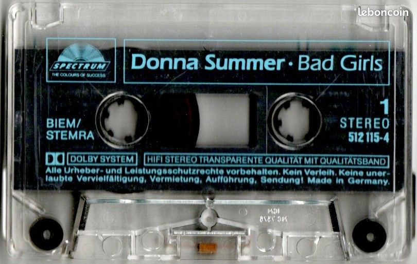 Donna Summer - Bad Girls - K. 7 - 1979 (image 3)