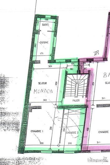 Appartement a louer versailles - 3 pièce(s) - 38 m2 - Surfyn