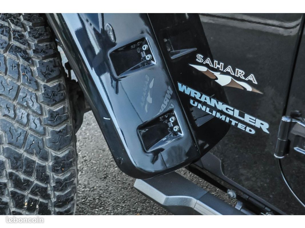 JEEP WRANGLER 3.6i - BVA 2016 Unlimited Sahara (image 10)