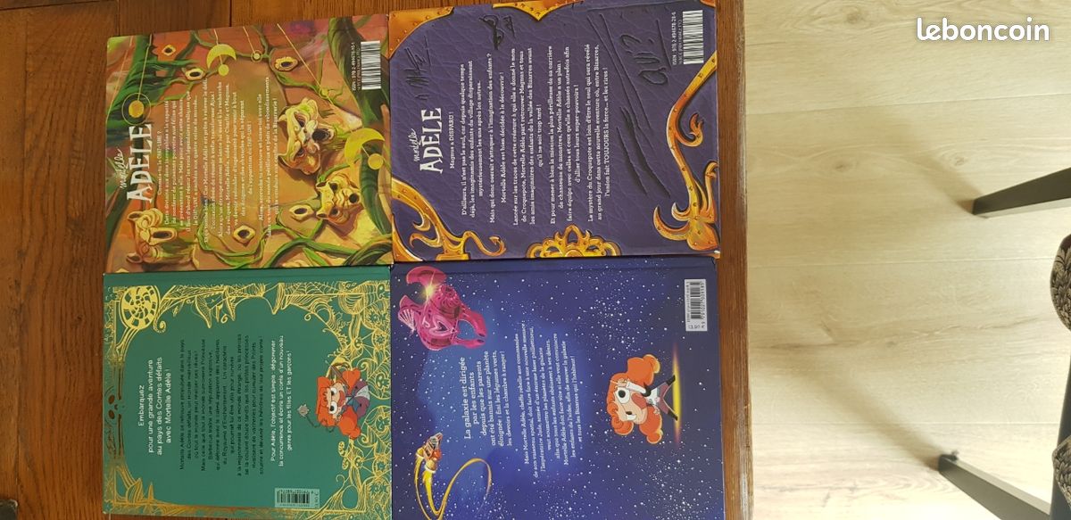 Lot de 4 livres mortelle adele (image 2)