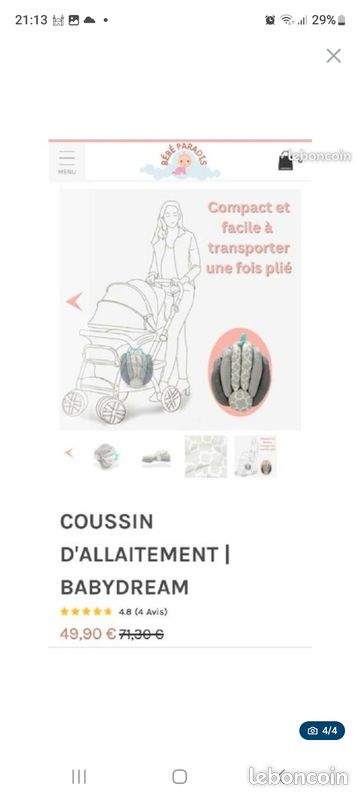 Coussin allaitement (image 4)