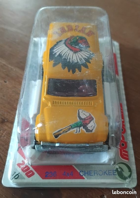 Majorette Serie 200 - Jeep Cherokee Station Wagon #236 Verte - 1/60 - Blister France