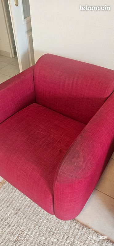 Fauteuil de Salon Steiner lot de 2 fauteuils identiques (image 1)