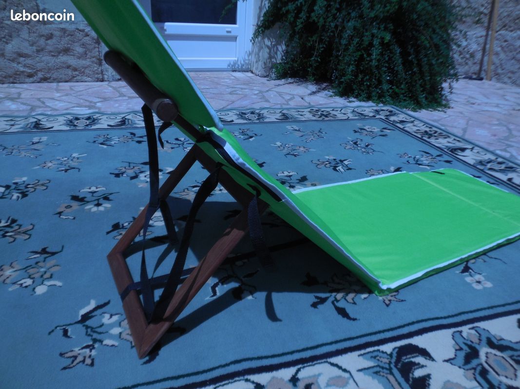 Chaises de plage pliable très pratique au transport (image 4)
