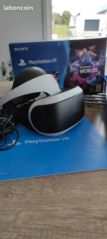Psvr + caméra + vr worlds + 2 jeux (image 1)