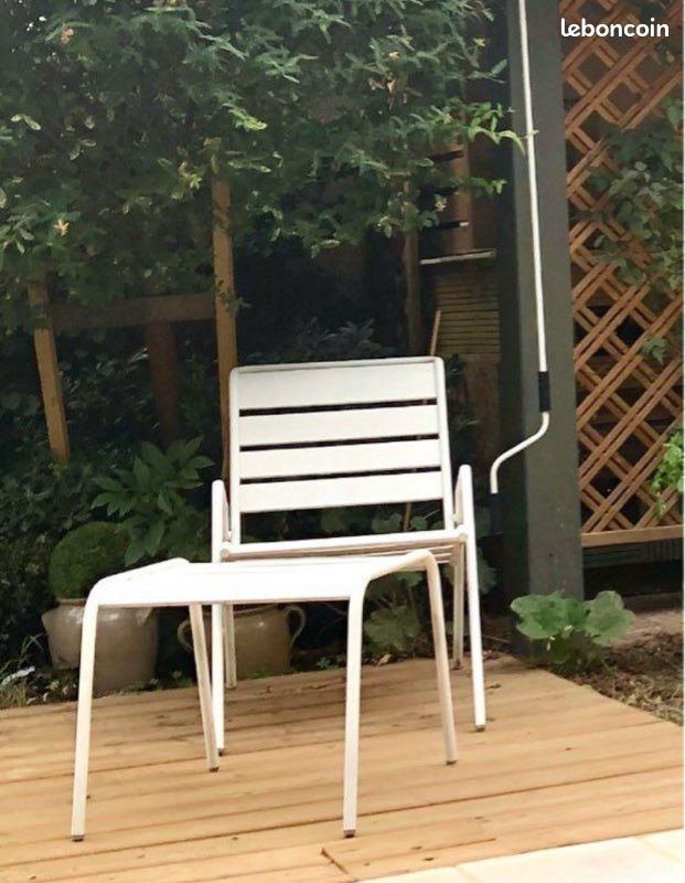 Fauteuil + repose pied monceau Fermob (image 2)