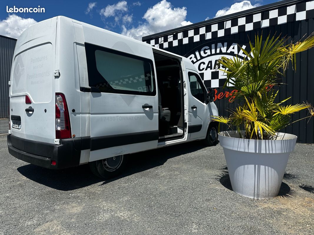 Renault Master III Fourgon RENAULT MASTER cabine approfondi 7 places L2 H2 (14 083HT) (image 13)