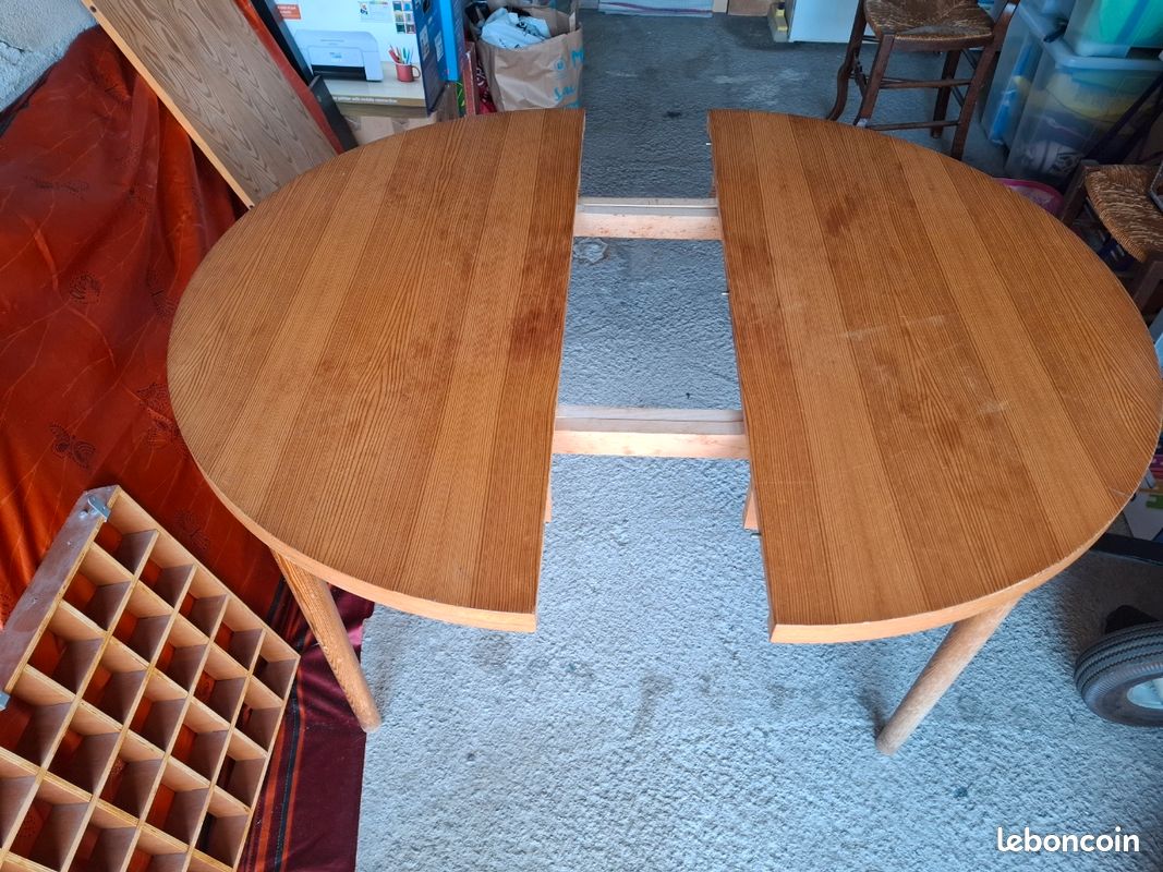 Table en pin 1 rallonge à venir voir (image 6)