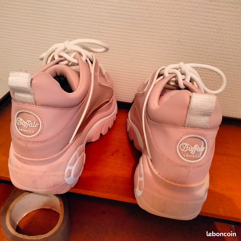 Basket Buffalo rose Chaussures