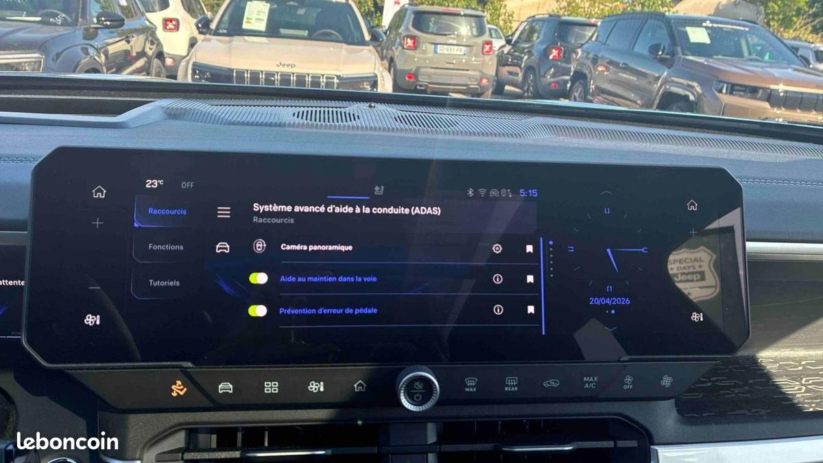 Jeep Compass III ELECTRIQUE 157 kW 4x2 First Edition 5p (image 18)
