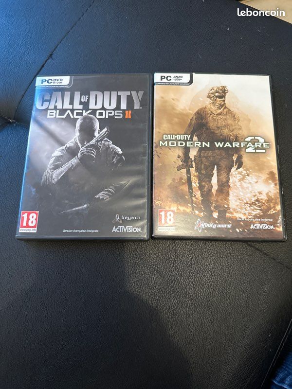 Deux jeux call of duty (image 1)