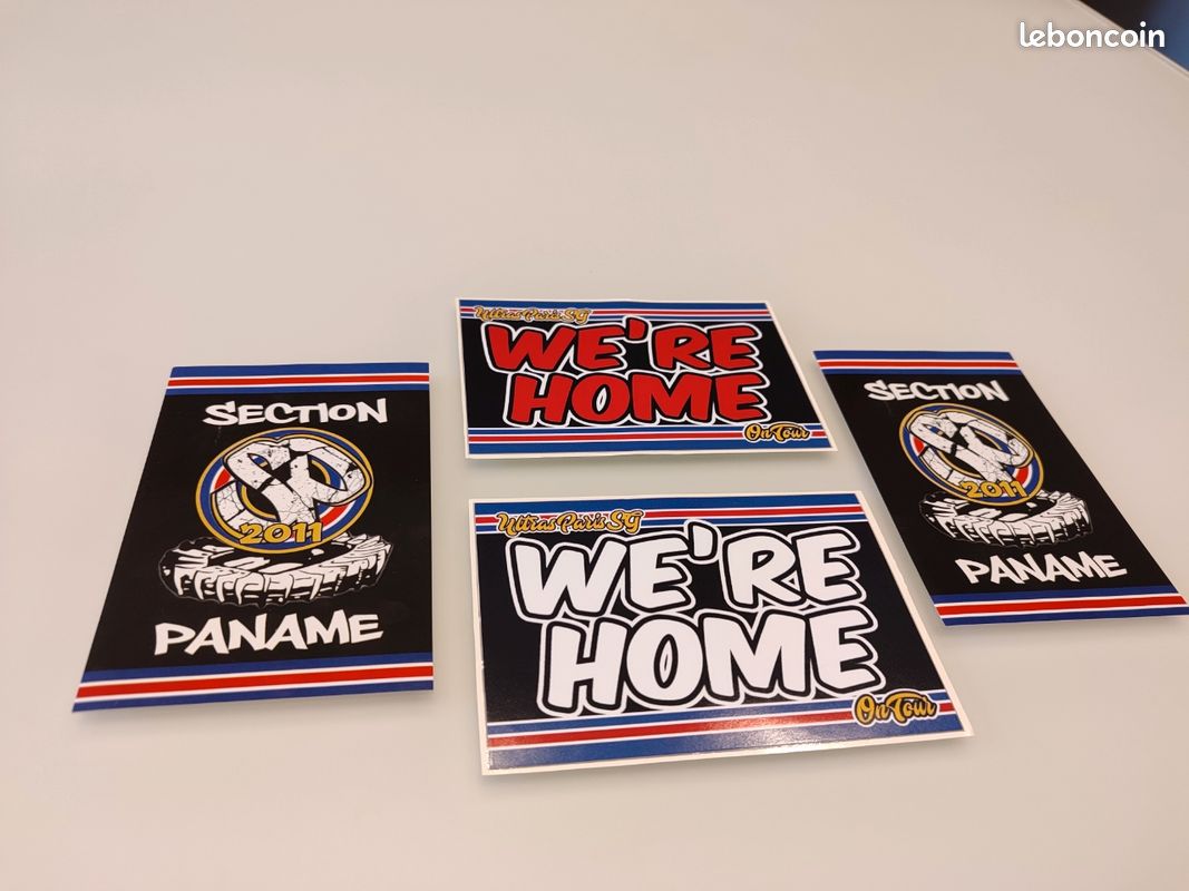 LOT DE 3 stickers Paris SG PSG FANS ON TOUR ULTRAS KOB AUTEUIL 2010 AUTOCOLLANTS EUR 4,00 LOT DE 3 stickers Paris SG PSG FANS ON TOUR ULTRAS KOB AUTEUIL 2010 AUTOCOLLANTS EUR 4,00