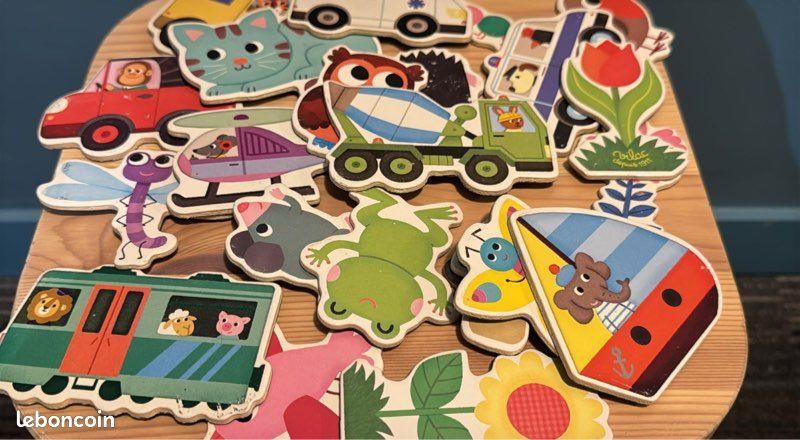30 Magnet Janod éveil et jeux pour enfants de 0-3 ans (image 1)