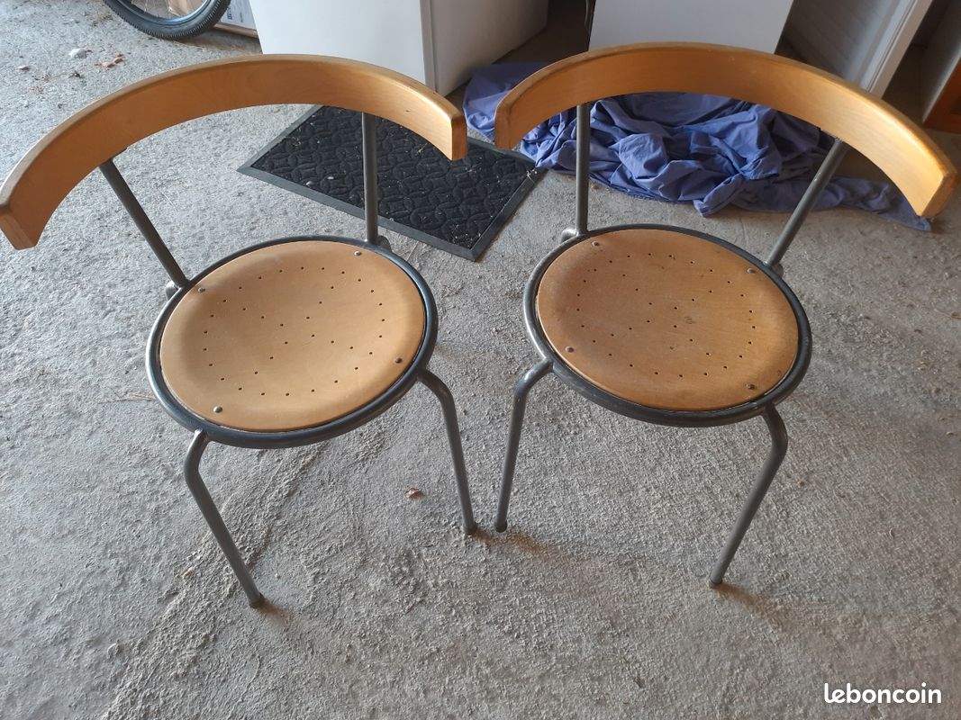 Lot de 2 Chaises cuisine