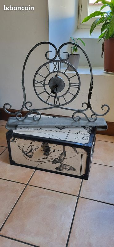 Horloge fer forgé (image 2)