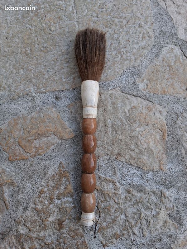 Pinceau pour la coloration capillaire - 100% bois et poils naturels - BIO-T