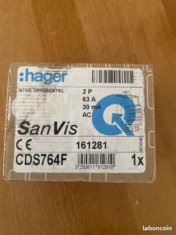 Différentiel hager 63a type AC (image 1)