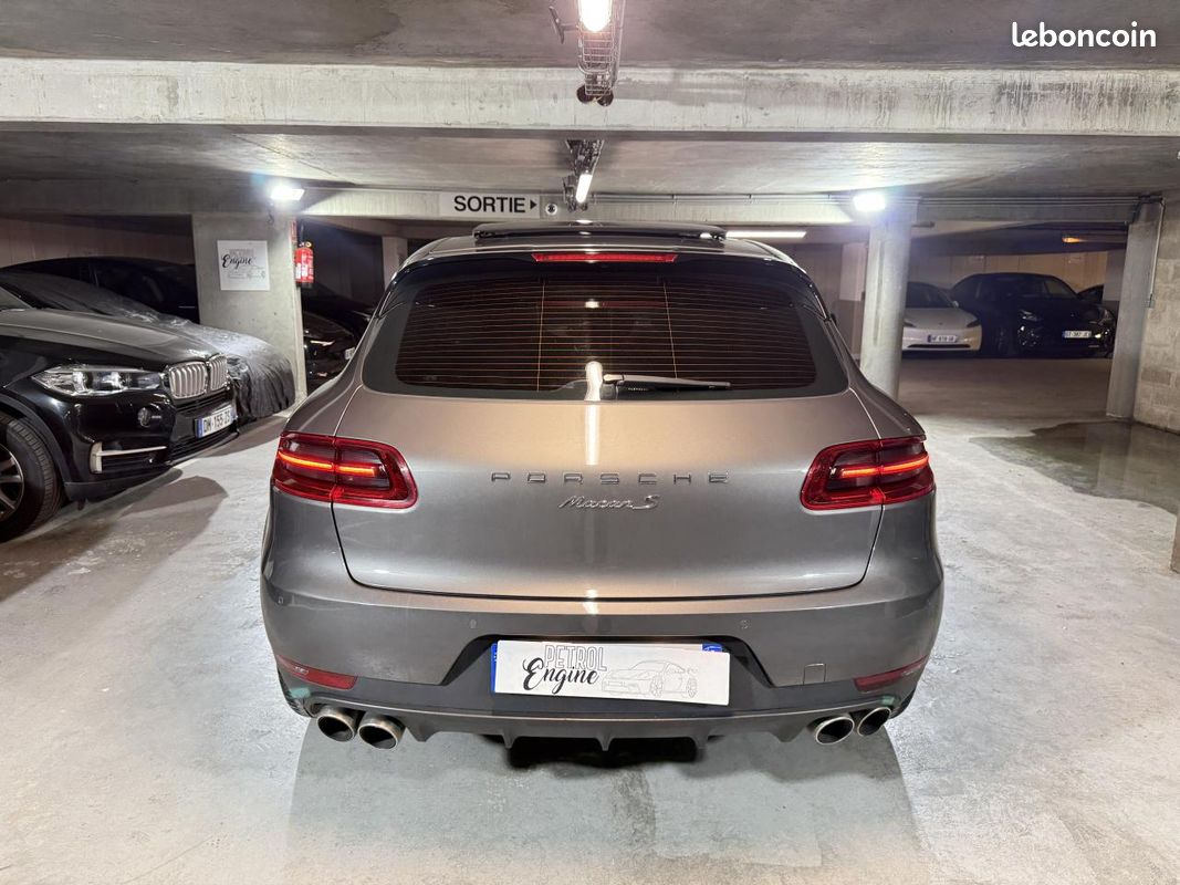 PORSCHE MACAN Porsche S 3.0 V6 258 ch PDK - Cuir expresso, toit ouvrant - Suivi Porsche / garantie (image 12)
